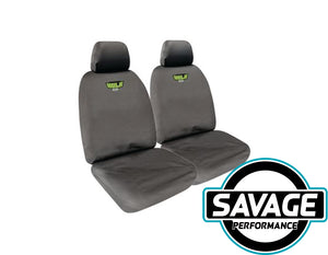 HULK 4x4 - Front Seat Covers for Ford Ranger, Everest, Mazda BT-50