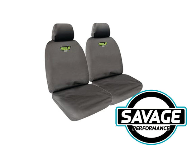 HULK 4x4 - Front Seat Covers for Holden Colorado RG Single Cab, Isuzu D-Max