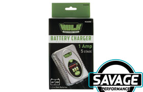 HULK 4x4 - 5 Stage Fully Automatic Battery Charger - 1 Amp 6/12v