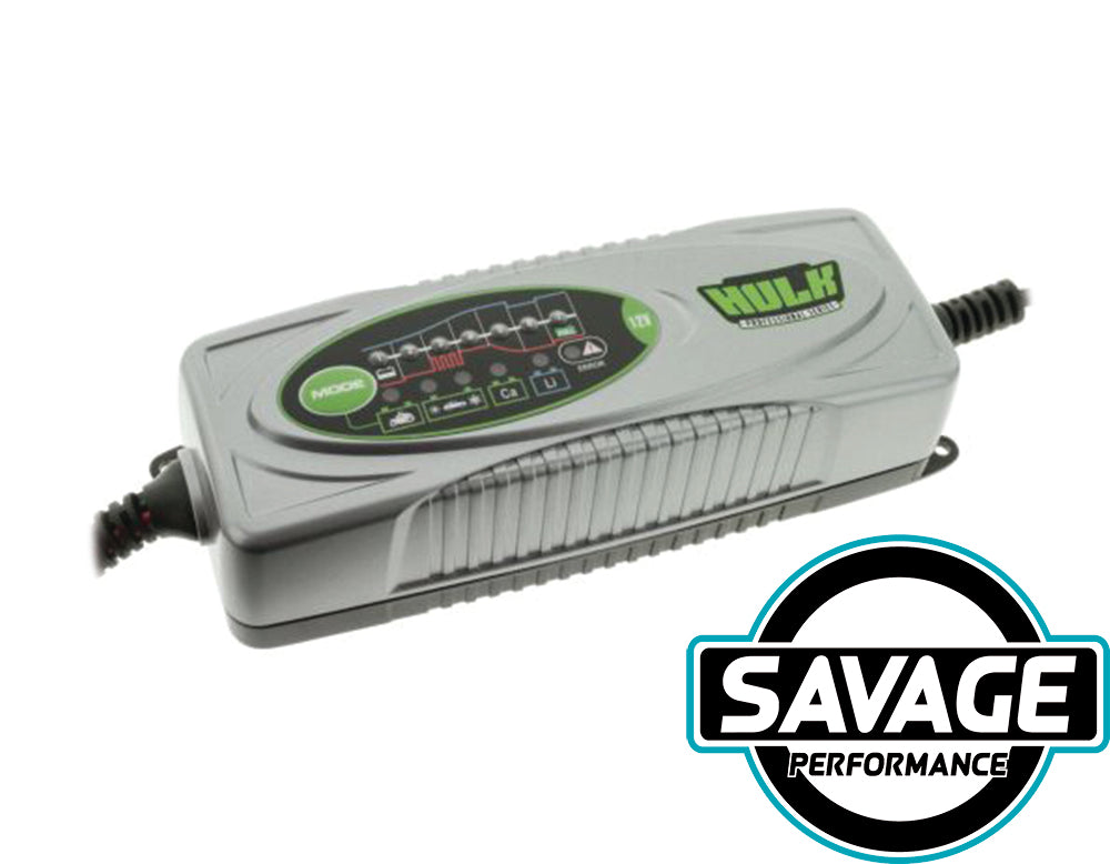 HULK 4x4 - 7 Stage Fully Automatic Battery Charger - 3.8 Amp 12v