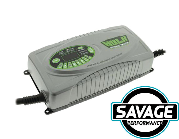 HULK 4x4 - 9 Stage Fully Automatic Battery Charger - 25 Amp 12/24V