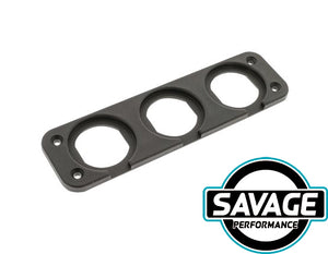 HULK 4x4 - Triple Gauge / Meter Flush Mounting
