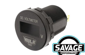 HULK 4x4 - OLED Voltmeter 6-60V DC - AMBER