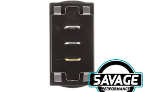 HULK 4x4 - Dual Voltmeter Switch Size 5-30V - BLUE