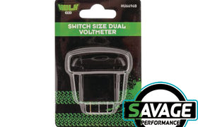 HULK 4x4 - Dual Voltmeter Switch Size 5-30V - BLUE