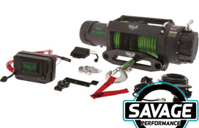 HULK 4x4 Professional Series Electric Winch 9500lbs (Dyneema Rope)