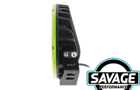 Hulk 4x4 9 Inch Round LED Driving / Spot Light - Single - GREEN