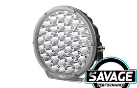 Hulk 4x4 9 Inch Round LED Driving / Spot Light - Single - SILVER