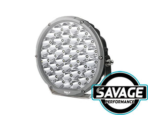 Hulk 4x4 9 Inch Round LED Driving / Spot Light - Single - SILVER