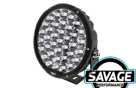 Hulk 4x4 9 Inch Round LED Driving / Spot Light - Single - BLACK