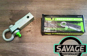 Hulk 4x4 Recovery Hitch 185mm with Bow Shackle