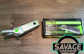 Hulk 4x4 Recovery Hitch 185mm with Bow Shackle *Savage Performance*