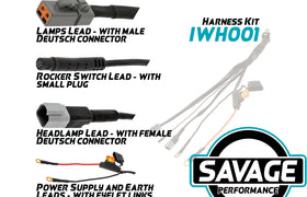 Ignite - Wiring Harness 12V 60A for Driving Lights and Light Bars