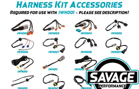 Ignite - Wiring Harness H4 Headlight Adaptor Kit 12V 60A for Driving Lights and Light Bars