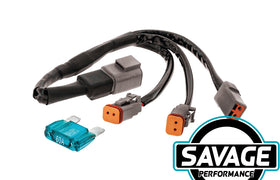 Ignite - Wiring Harness W Harness Adaptor #2 12V 60A for Driving Lights and Light Bars