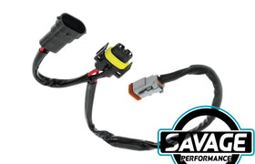 Ignite - Wiring Harness H9 Headlight Adaptor Kit 12V 60A for Driving Lights and Light Bars