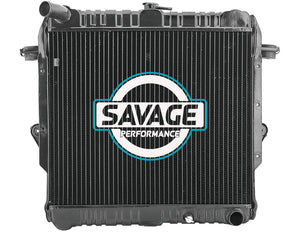 JAYRAD - Aftermarket Toyota Landcruiser FJ75 4.2L Petrol Radiator - MANUAL