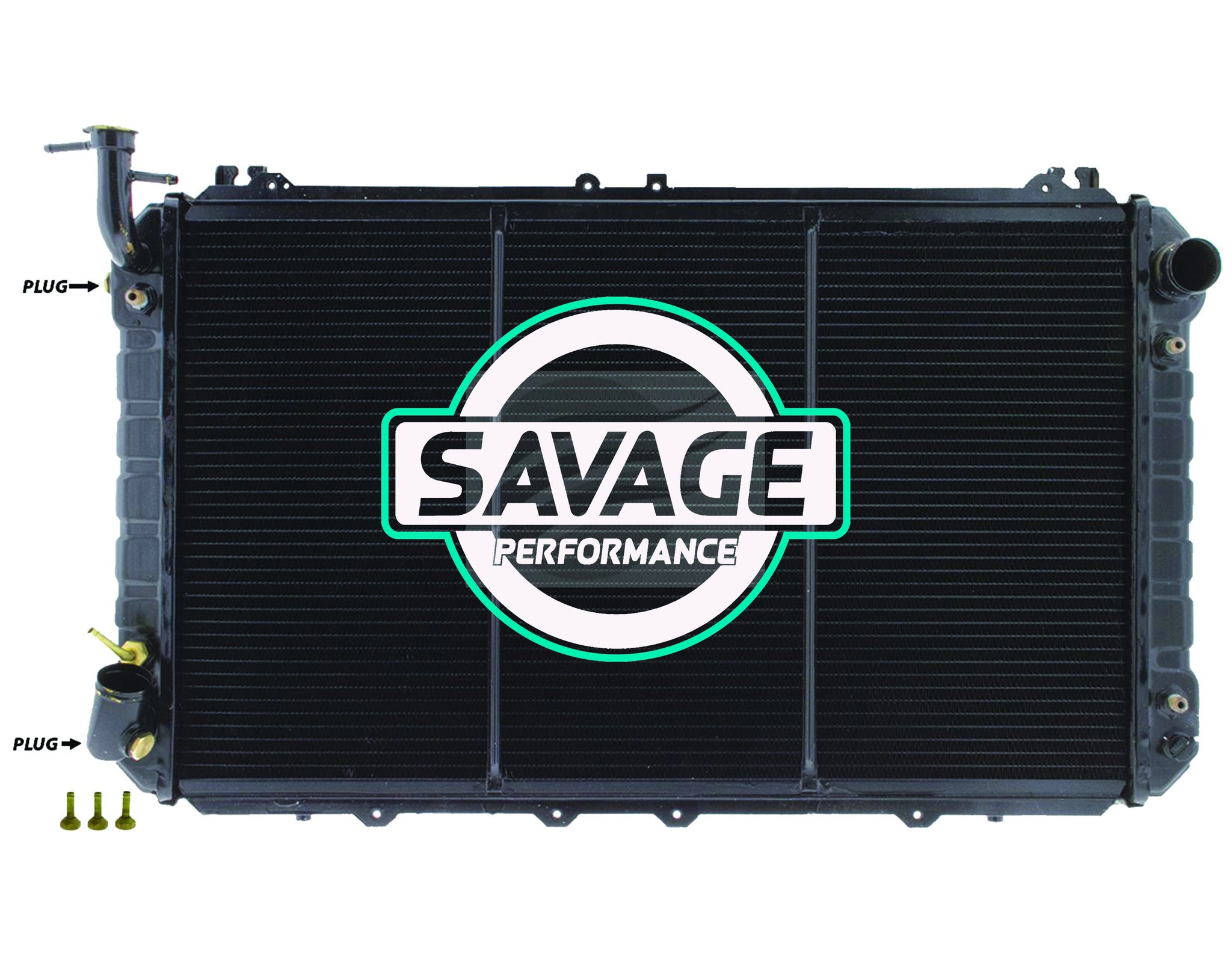 Nissan Safari / Patrol GQ Y60 TD42 Radiator - 3 ROW - AUTO