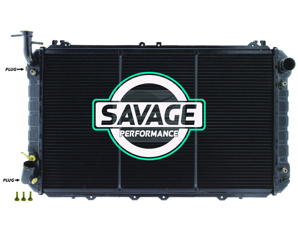 Nissan Safari / Patrol GQ Y60 TD42 Radiator - 3 ROW - AUTO