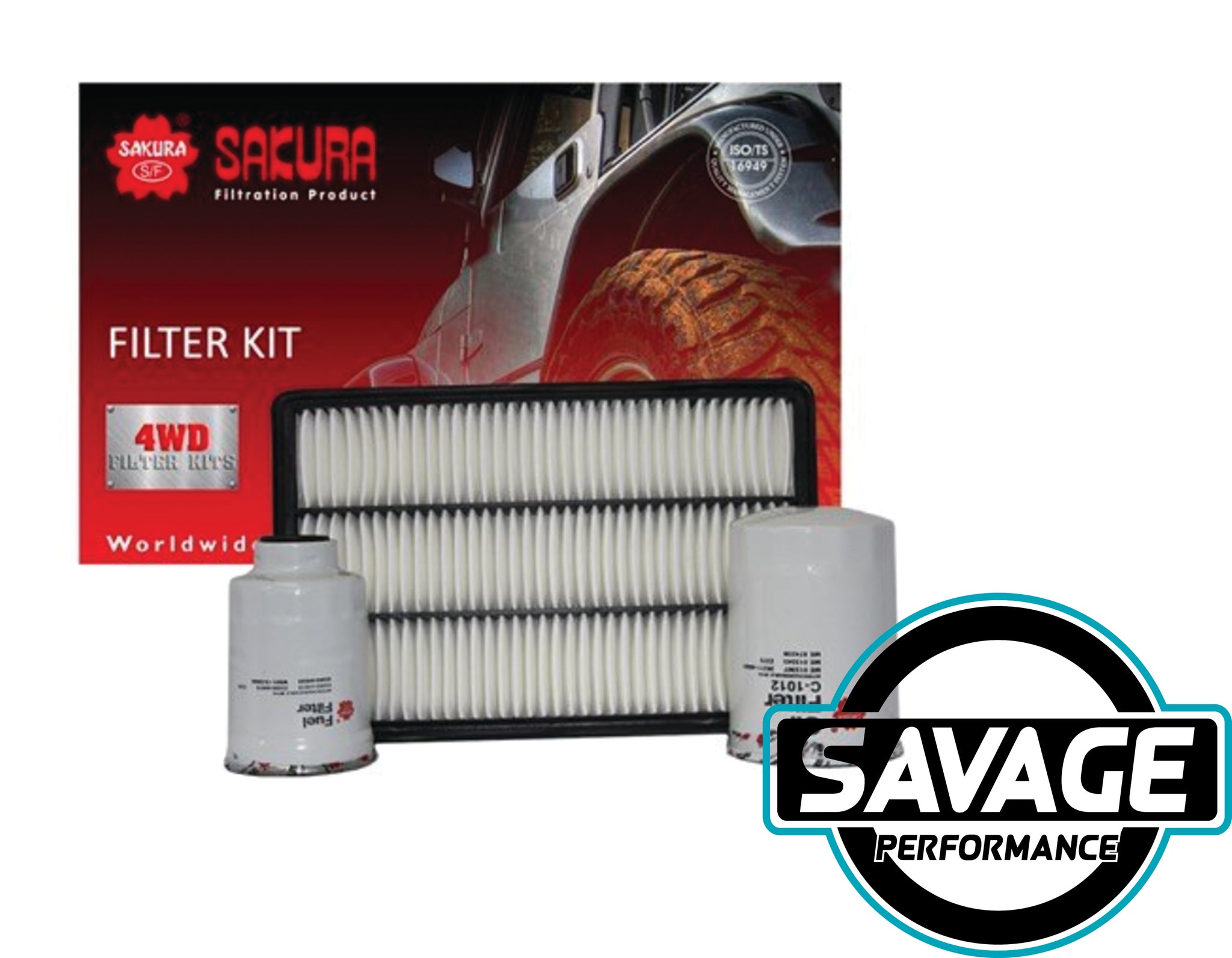 Filter Kit Mitsubishi Pajero NS NT NW - SAKURA