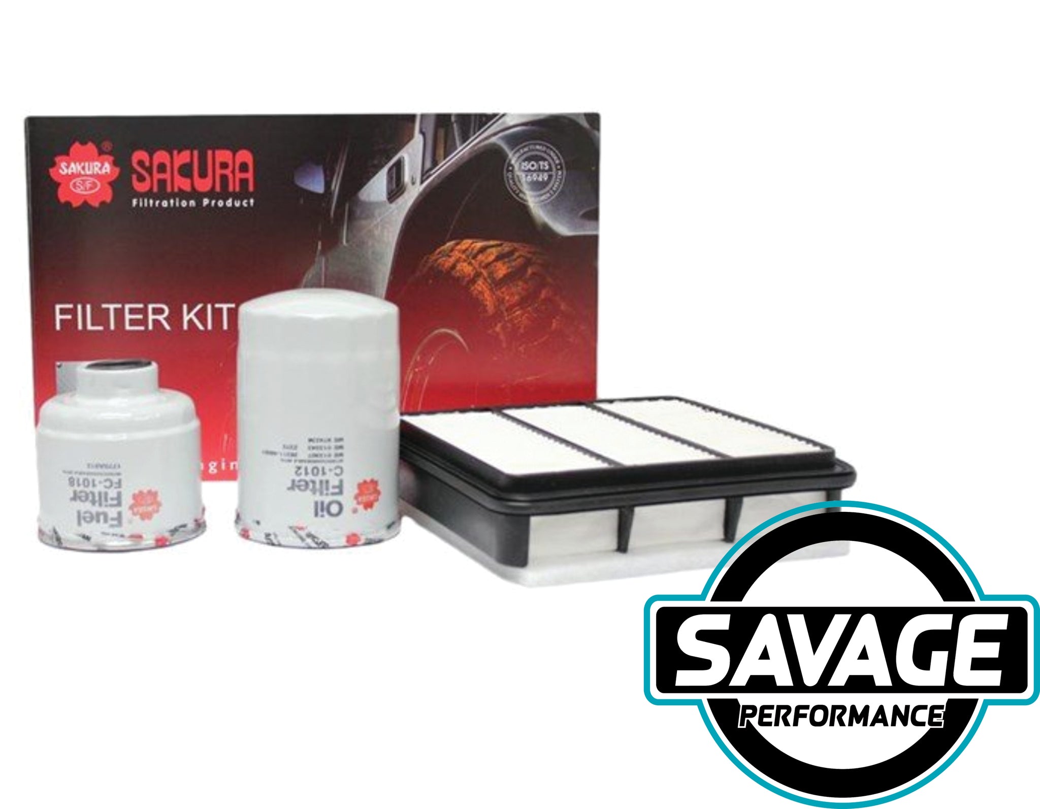 Filter Kit Mitsubishi Triton ML 4M41T - SAKURA