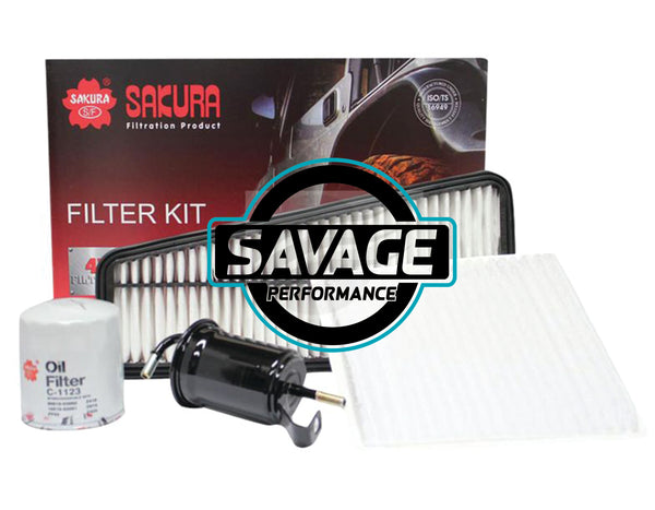 Filter Kit suits Toyota Landcruiser Prado 1GRFE - SAKURA
