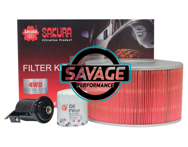 Filter Kit suits Toyota Landcruiser UZJ100R FZJ105R - SAKURA