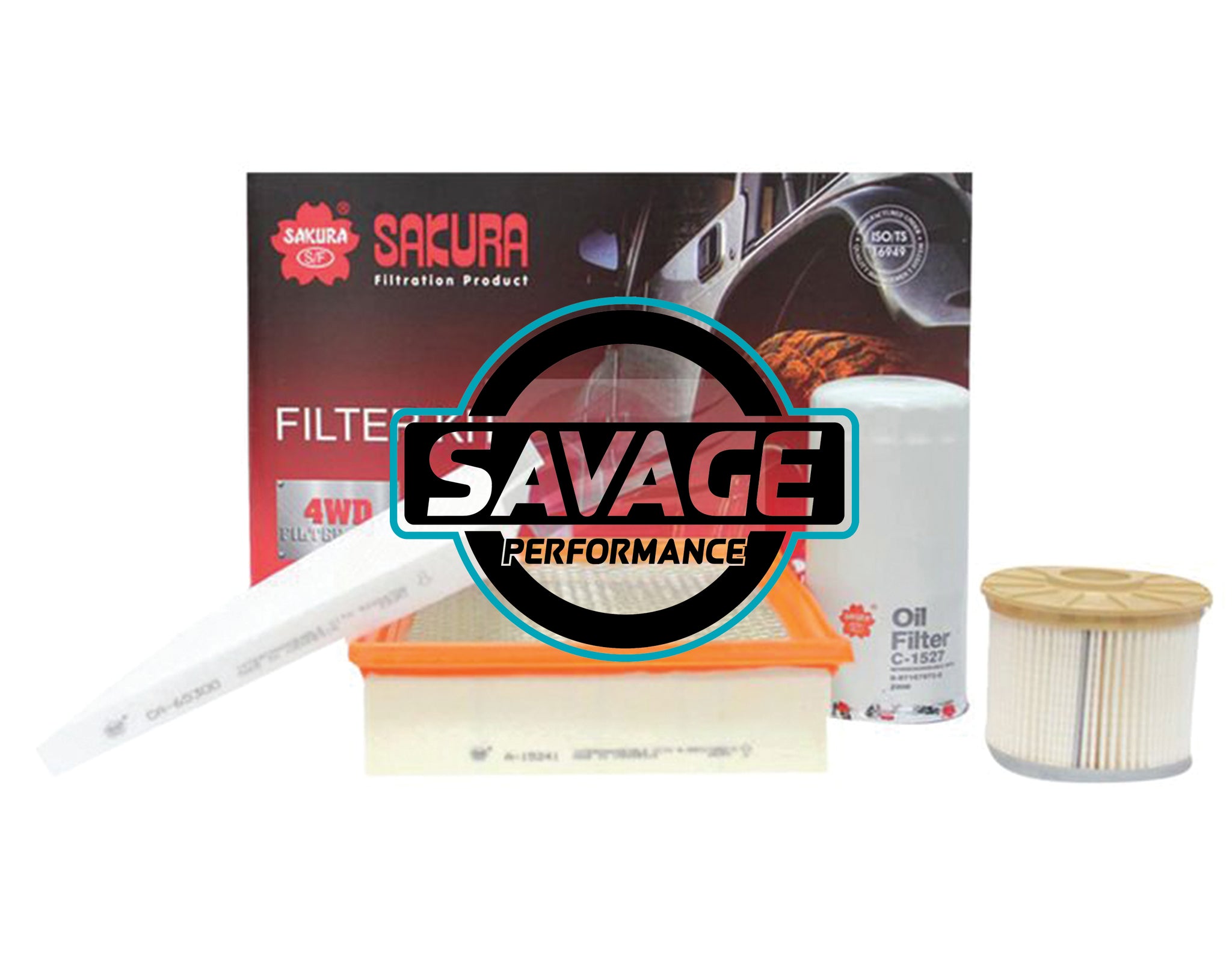 Holden Colorado / Isuzu Dmax 4JJ1T Filter Kit - SAKURA