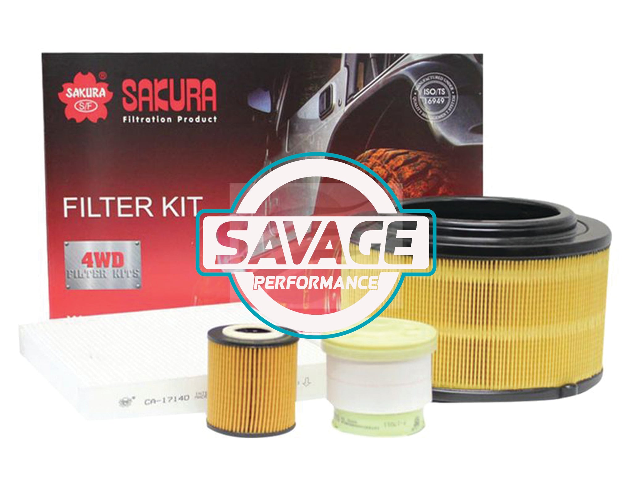 Ford Ranger PX / Mazda BT50 Filter Kit - SAKURA