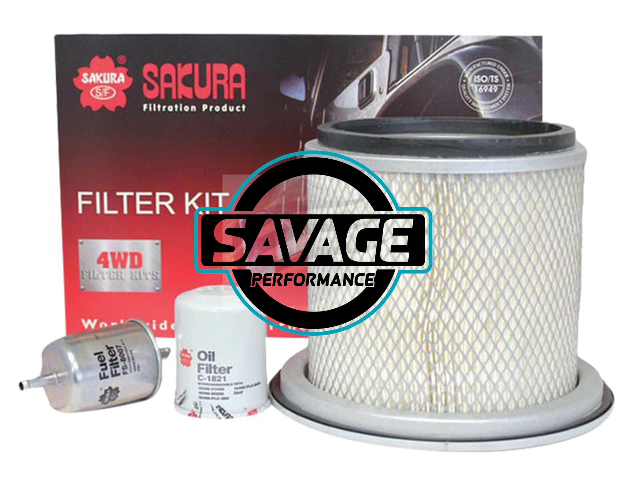Nissan Patrol / Safari GU Y61 TB45E Filter Kit - SAKURA