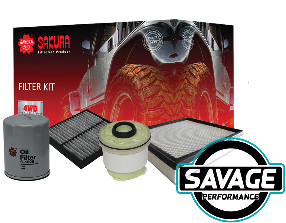 Filter Kit Mitsubishi Triton MQ 4N15 - SAKURA