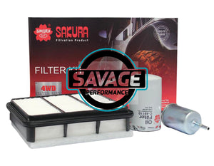 Holden Rodeo RA LCA H9 3.5L V6 Filter Kit - SAKURA