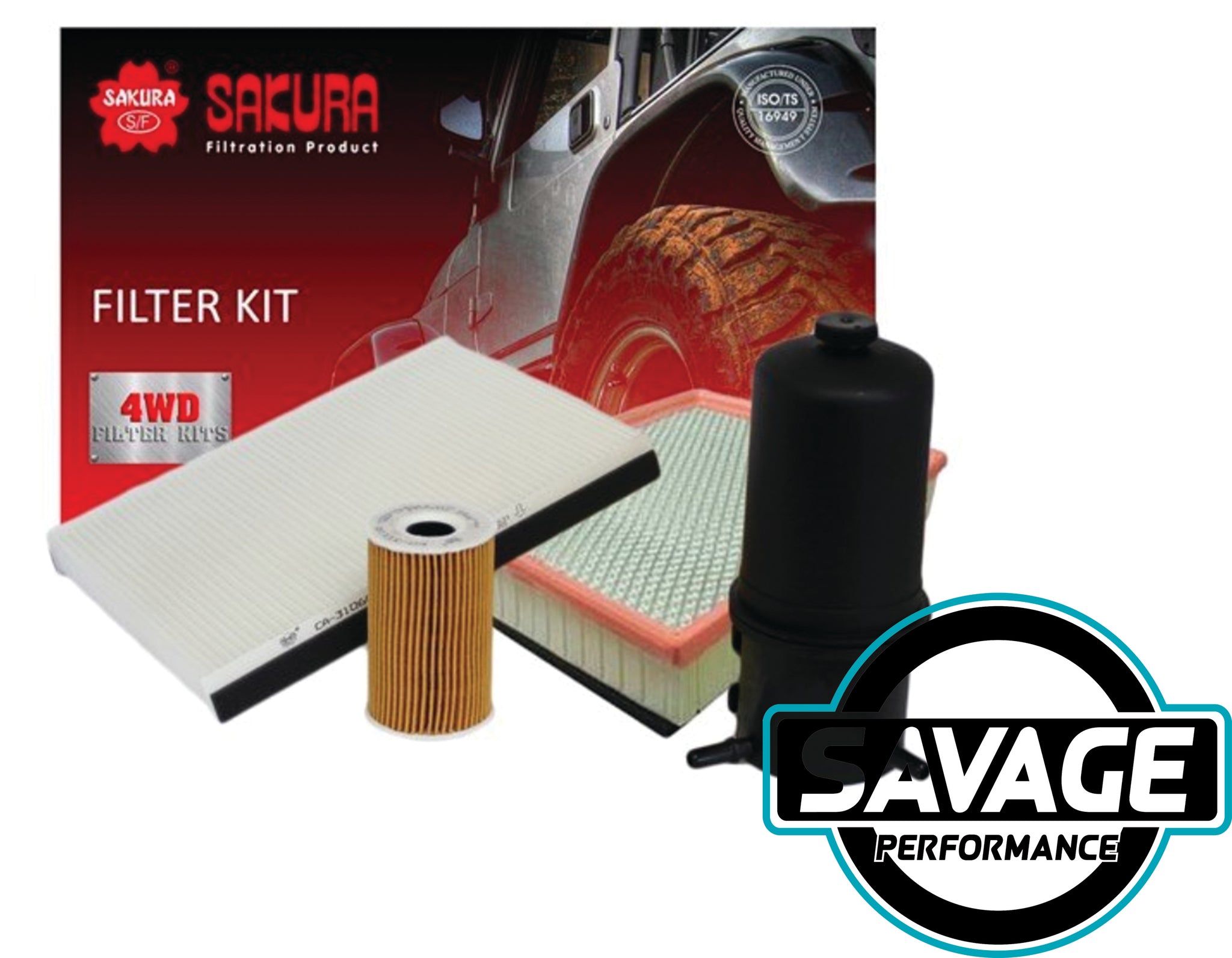 Filter Kit Volkswagen Amarok 2.0L TDI 2H - SAKURA