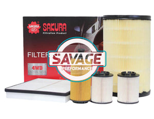 Holden Colorado RG LVN LWH Filter Kit - SAKURA