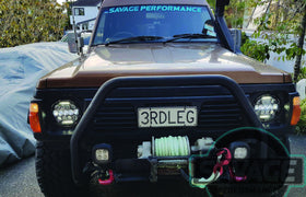 7 Inch Round LED Headlight *Savage Performance*
