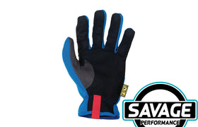 Mechanix Blue FastFit Gloves - Size Medium