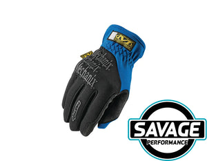 Mechanix Blue FastFit Gloves - Size Large
