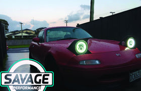 7 Inch HALO Round LED Headlights