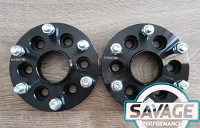 6x114 to 6x139.7 25mm CONVERSION Wheel Spacers NISSAN NAVARA *Savage Performance*