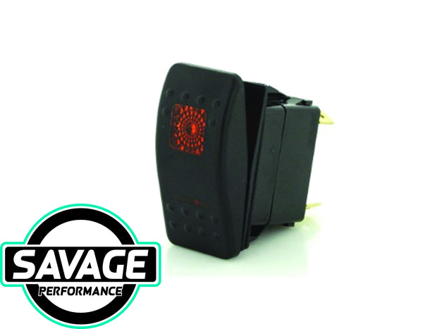 Jaylec Rocker Switch BLANK 12/24v (Orange)