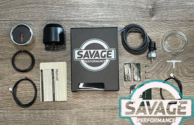 52mm Savage 60 PSI Diesel Boost Gauge PSI 7 Colours