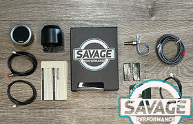 52mm Digital Savage Oil Temperature Gauge 7 Colours *Savage Performance*