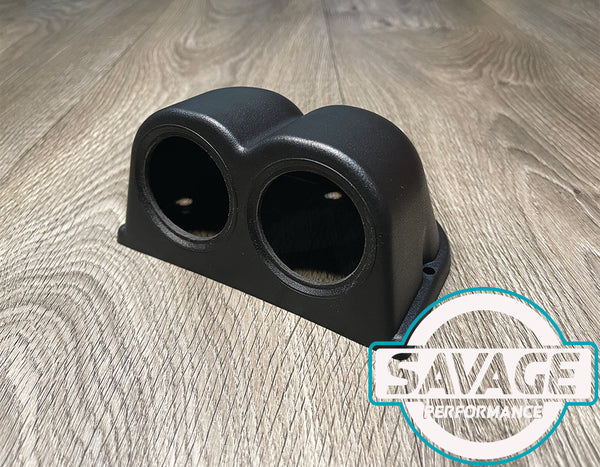 52mm Twin Pod Dashboard Gauge Holder