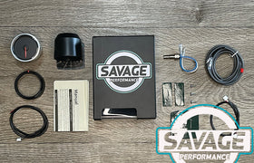 52mm Savage Oil Temperature Gauge 7 Colours *Savage Performance*