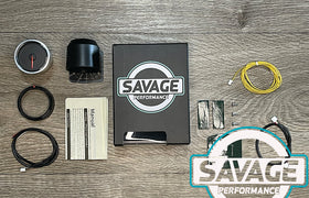 52mm Savage AFR Wideband (Air Fuel Ratio) Gauge 7 Colours *Savage Performance*