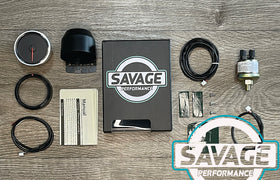60mm Savage Oil Pressure Gauge 7 Colours *Savage Performance*