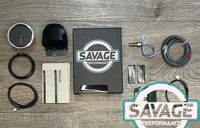 60mm Savage Oil Temperature Gauge 7 Colours *Savage Performance*