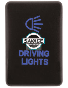 Jaylec - Driving Lights Switch - BLUE - Hilux GUN Series (2015 on)