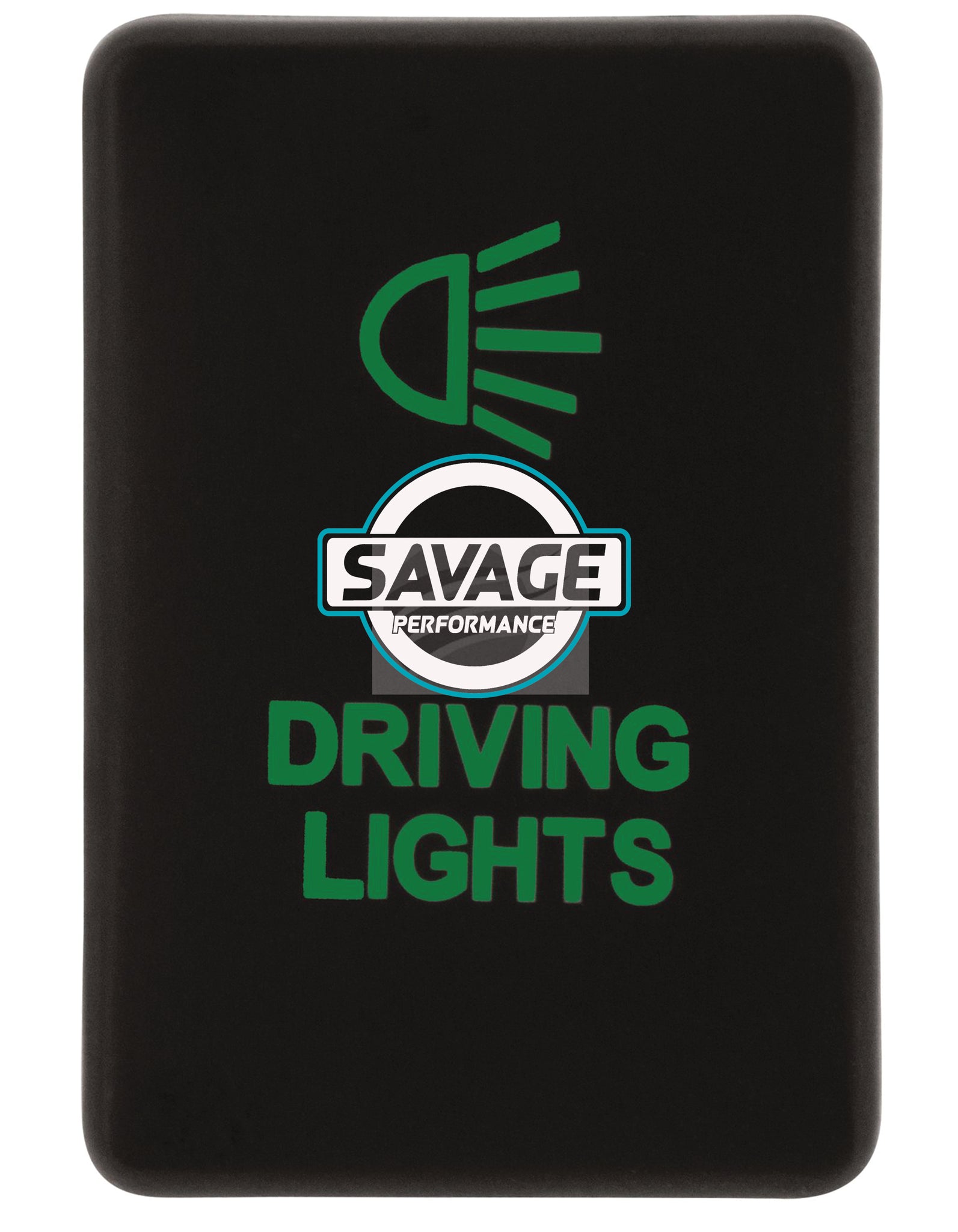 Jaylec - Driving Lights Switch - GREEN - fits Hilux GUN Series (2015 on)