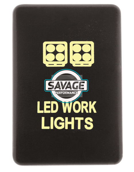 Jaylec - LED Work Lights Switch - AMBER - Hilux GUN Series (2015 on)
